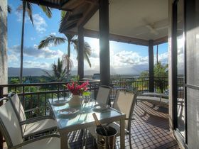 Point 8 Villa 2 bedroom balcony views Luxury Accommodation Port Douglas