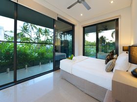 Esplanade Villa Luxury Holiday Accommodation Port Douglas bedroom with views