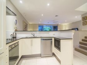 Plantation House 2 luxury holiday rental Port Douglas kitchen view towards beach