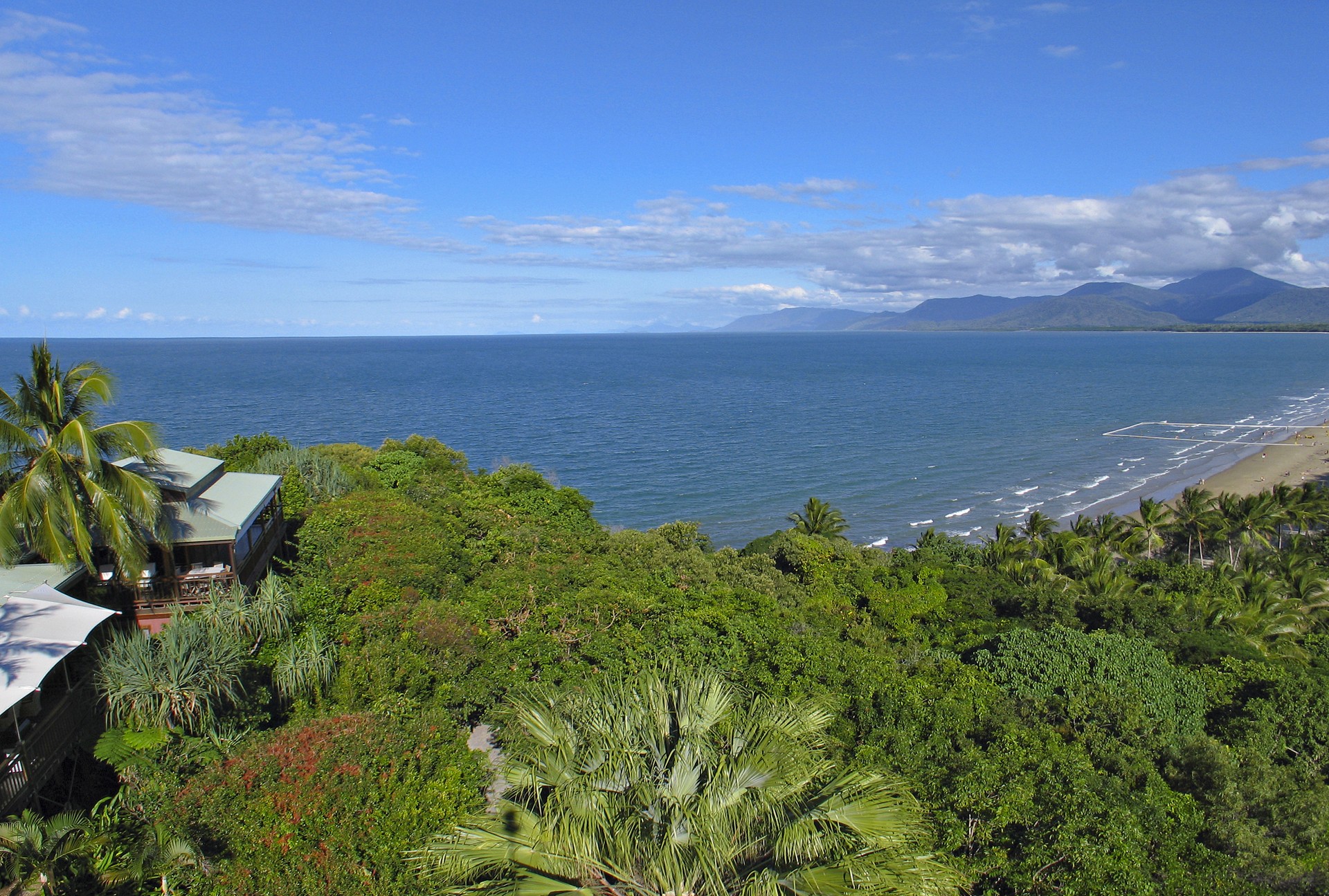 Port Douglas views over Four Mile Beach